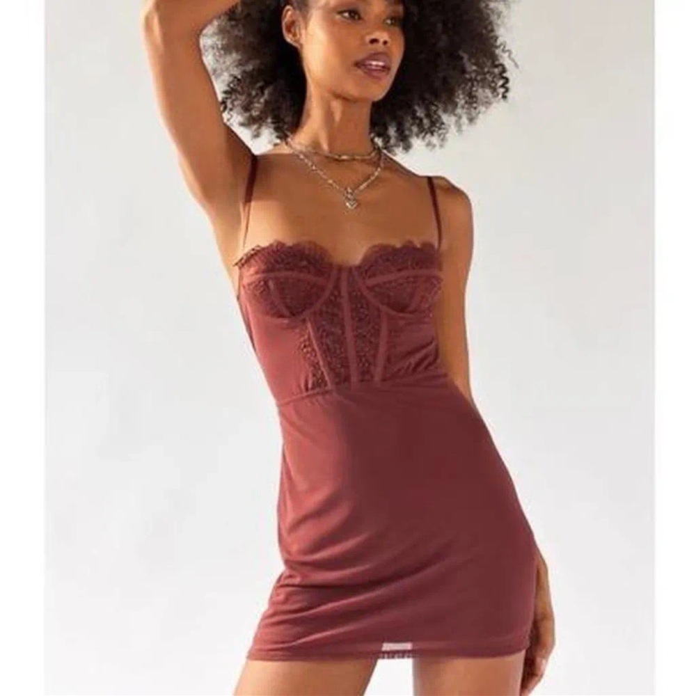 Urban Outfitters Women's Brown Dress size xs